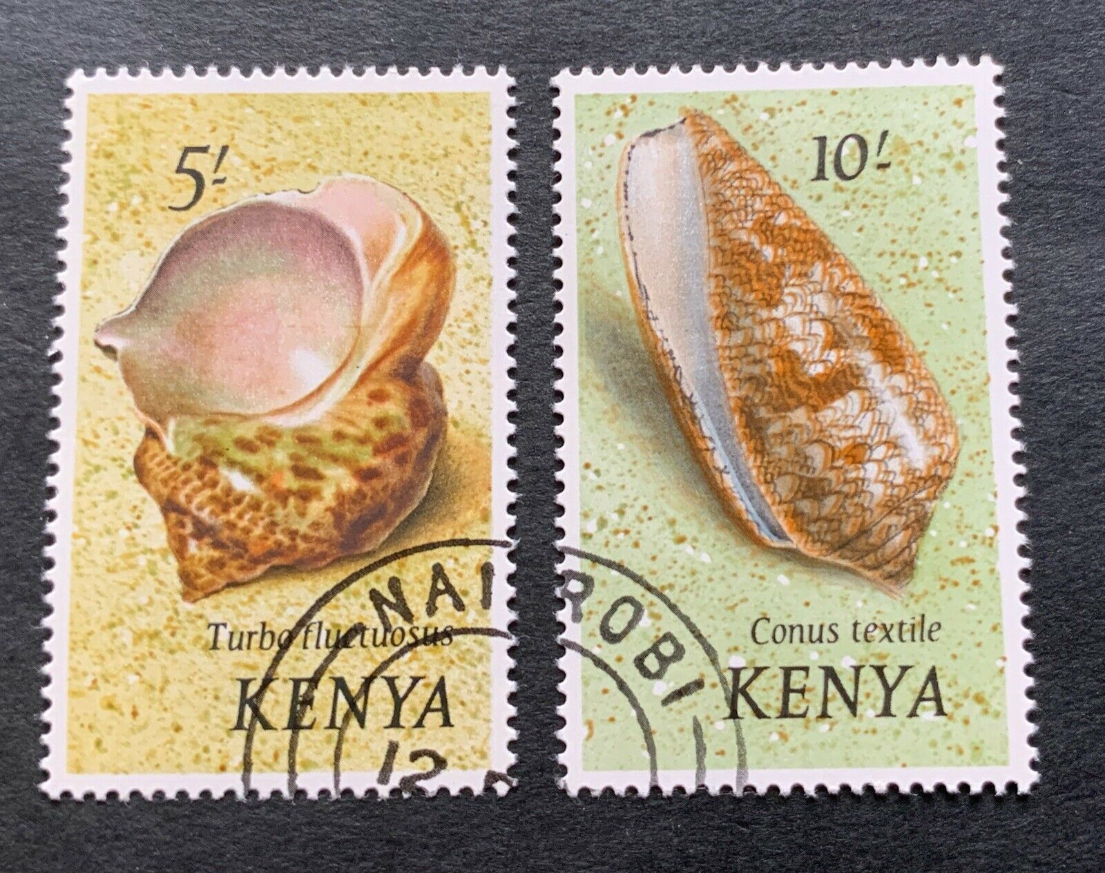 Kenya 🇰🇪 1971 - 2 Used Stamps Michel No. 48, 49