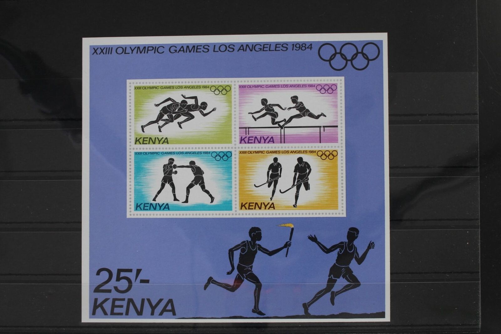 Kenia Block 23 Mit 292-295 ** Postfrisch Olympische Spiele #ww397